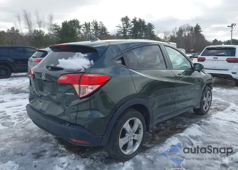 2016 Honda Hr-V Ex from USA, damaged, VIN 3CZRU6H5XGM742373